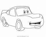 Ferrari Cartoon Car Coloring Page For Kids  Free Cars Printable sketch template