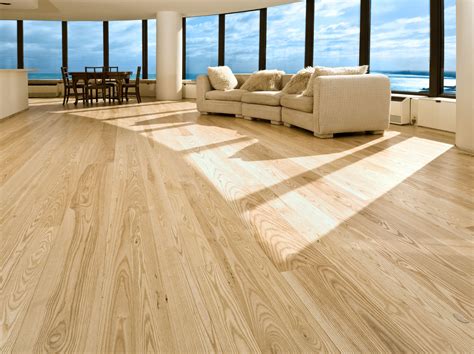 Ash Solid Wood Flooring in a Chicago Apartment | Carlisle Wide Plank Floors | Wide plank ...