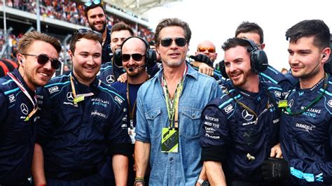 Brad Pitt’s Formula 1 Movie Sounds Like It’s Going to Be Incredible