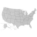 Missouri Map Typography Black | Free SVG