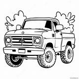 Lifted Ford Truck Coloring Page 3430 2731 sketch template