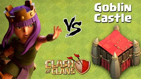 Goblin Castle vs Queen Walk | New Goblin Maps - Clash of Clans - COC ...