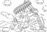 Free Ravana Coloring Page  Printable Pages For Kids sketch template