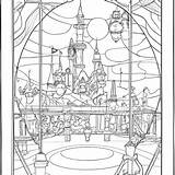 Magic Kingdom Fantasy Coloring Book For Kids Ray Tracing Reflections  sketch template