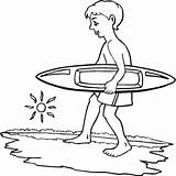Boy Surfer coloring Page  Free Printable Coloring Pages sketch template
