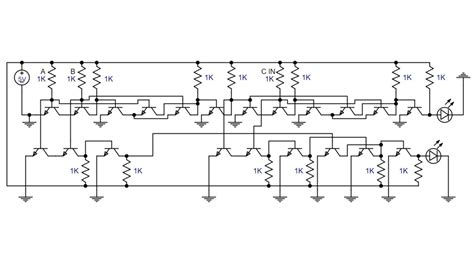 Full Adder | Logic Gates Built with Transistors