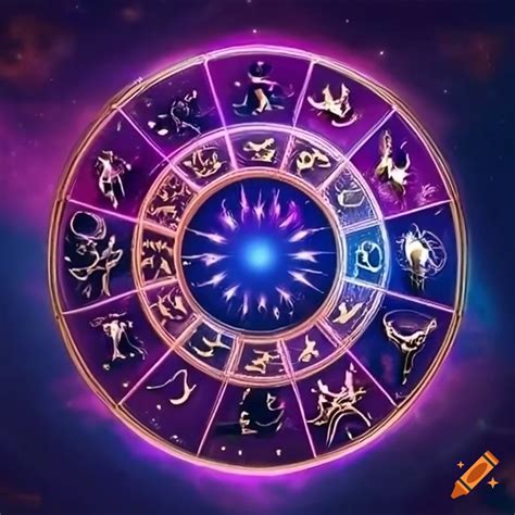 Artistic depiction of horoscope 2023