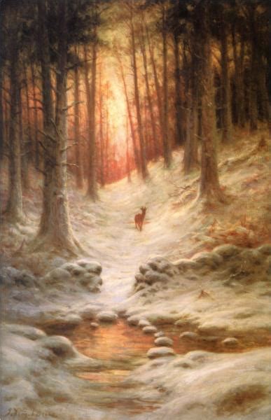 In Deep Mid Winter - Joseph Farquharson - WikiArt.org