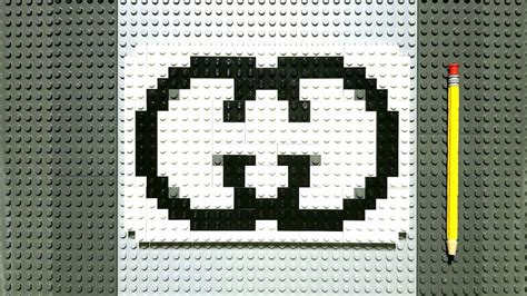 Lego Pixel Art Youtube Logo Youtube - vrogue.co