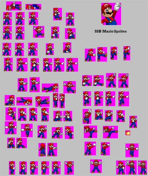 SSB Mario Sprites -Mugen by LukeTheeMewtwo on DeviantArt