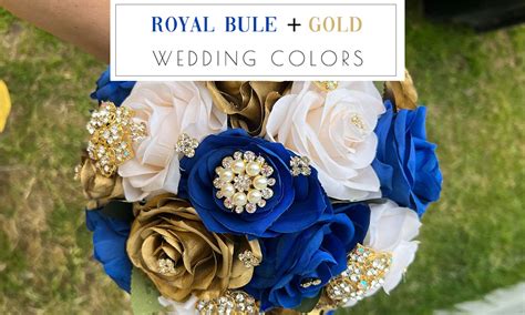 15 Royal Blue And Gold Wedding Colors & Ideas 2024