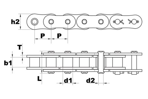 #40 SP (Super Premium) Roller Chain - #40 Premium Chain