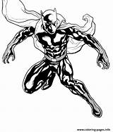 Marvel Black Panther Coloring Pages At GetColoringscom  Free sketch template