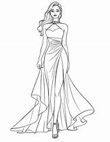 49 Stunning Dress Coloring Pages For Kids And Adults  Our Mindful Life sketch template