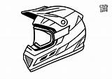 Easy dirt Bike Helmet Coloring Page  Color This Life sketch template