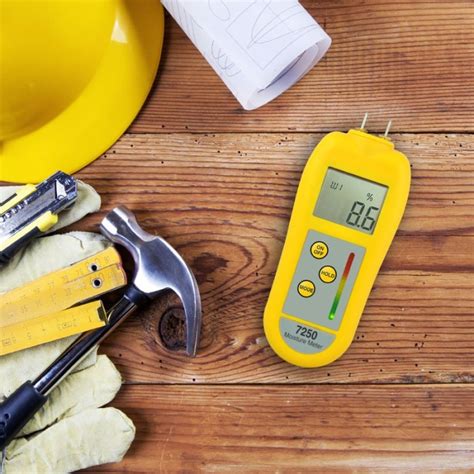 7250 Moisture Meter / Damp Meter for timber & building materials