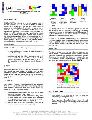 Fillable Online A two-player abstract strategy board game by Fax Email ...