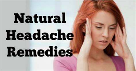 Natural Headache Remedies: Treatment for Headache - HealthPositiveInfo