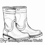 Rain Boots Coloring Pages  Free & Printable sketch template