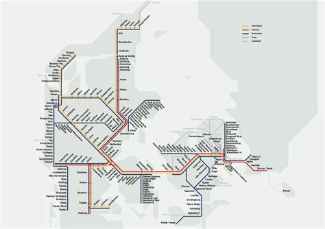 trains in denmark