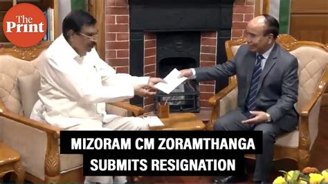 Mizoram election results: CM Zoramthanga submits resignation, MNF loses ...