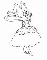 Fairy Printable Coloring Pages sketch template