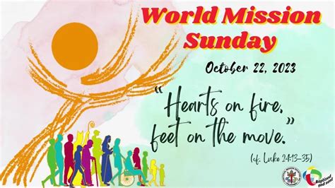 MESSAGE FROM POPE FRANCIS FOR WORLD MISSION DAY - 22ND OCTOBER 2023