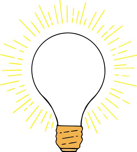 Light Bulb Transparent Logo Clip Art Library - vrogue.co