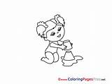 Sandbox Coloring Pages Sketch Page sketch template