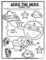 Zero The Hero Coloring Page For Kindergarten Sketch Coloring sketch template