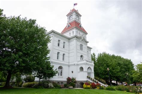 The Benton County Courthouse in Corvallis, Oregon, USA Editorial Photo ...