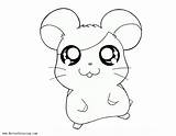Hamster Coloring Pages Cartoon  Free Printable sketch template