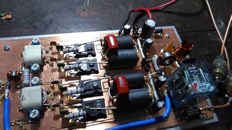 N404 v3 500Watt HF Linear Amplifier Combiner Homebrew - YouTube