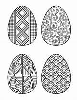Heart Easter Egg Coloring Pages sketch template