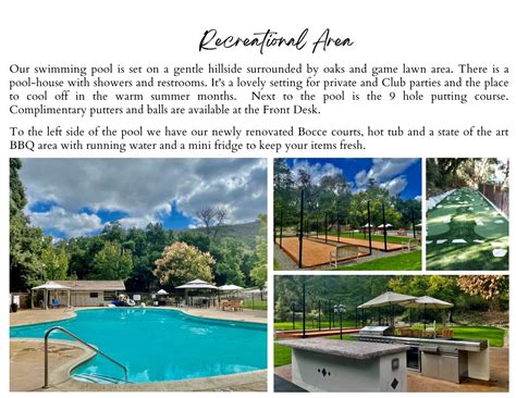 Pool/Adult Spa/Bocce Courts/Putting Course - Pauma Valley Country Club