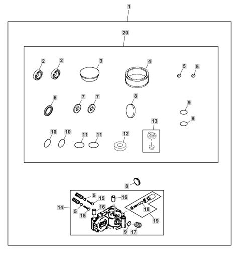 John Deere X350R – Repair Kit | Lawn & turfcare machinery parts