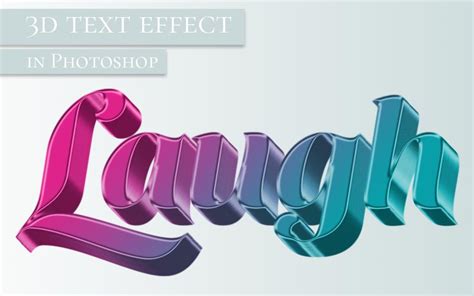 3D Text Effect Photoshop Tutorial - PrettyWebz Media Business Templates & Graphics