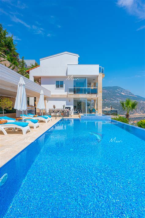 Six Bedroom Luxury Kalkan Villa for Sale, LV502 - Mavi Property, Kalkan ...