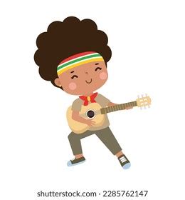 Cute Little African American Boy Scout Stock Vector (Royalty Free) 2285762147 | Shutterstock