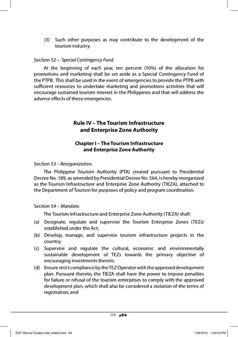 Philippine Tourism Act 2009 (RA 9593)