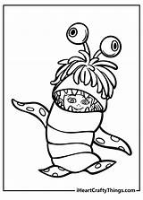 Monsters Inc Coloring Pages To Print Sketch Page sketch template