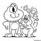 Ren And Stimpy Cartoon Scene Coloring Page  Pagescom sketch template