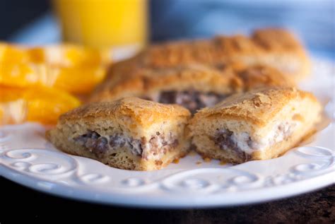 Cream Cheese and Sausage Breakfast Crescent Rolls - TGIF - This Grandma is Fun