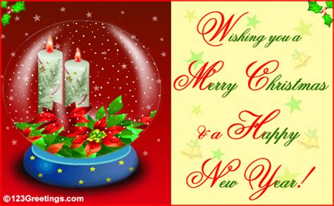 Merry Christmas 'N Happy New Year! Free Merry Christmas Wishes eCards ...