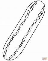 Cucumber coloring Page  Free Printable Coloring Pages sketch template