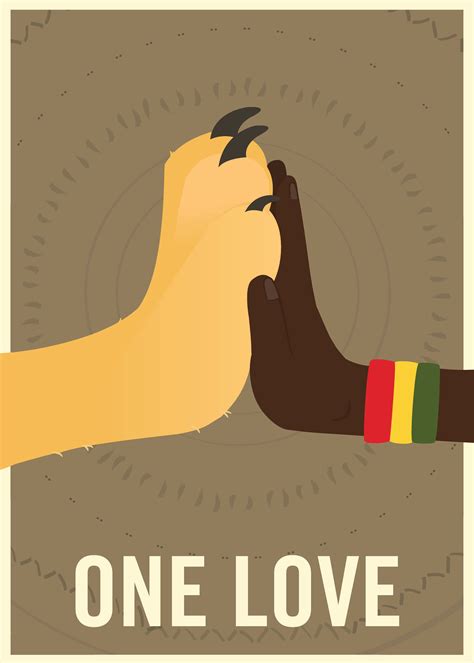 One Love Poster on Behance