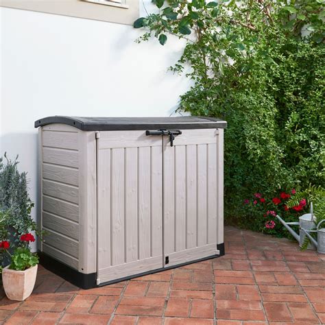 Blooma Store It Out Arc Plastic Garden Storage Boxgrey Brown in 2020 | Garden storage, Small ...