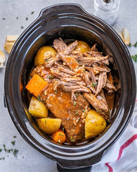 Slow Cooker Beef Rump Roast - Healthy Fitness Meals