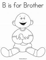 New Baby Brother Coloring Page  Coloring Home sketch template