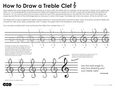 How To Draw Treble Clef - Officercontract1